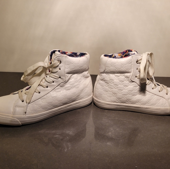 Christan Lacroix White Bridget Hi-Top Sneaker size 8 - Picture 11 of 13